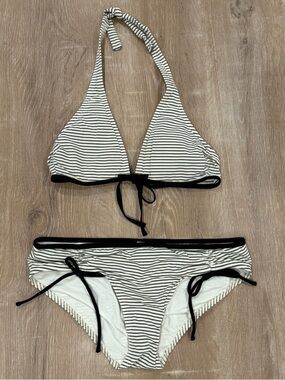 GapBody Striped Halter Bikini
